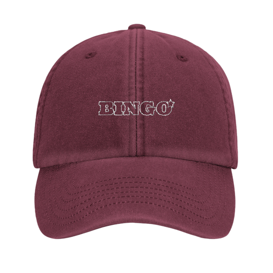 27 Red Bingo Hat