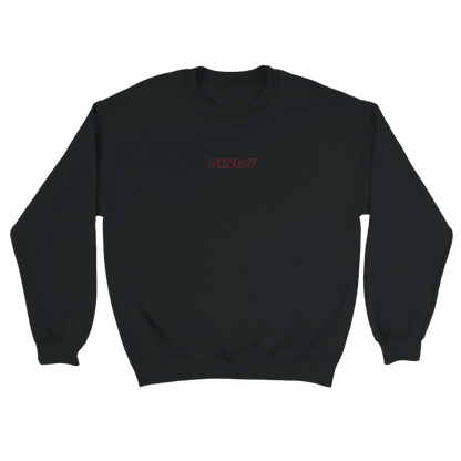 Bingo Outlined Black Sweat