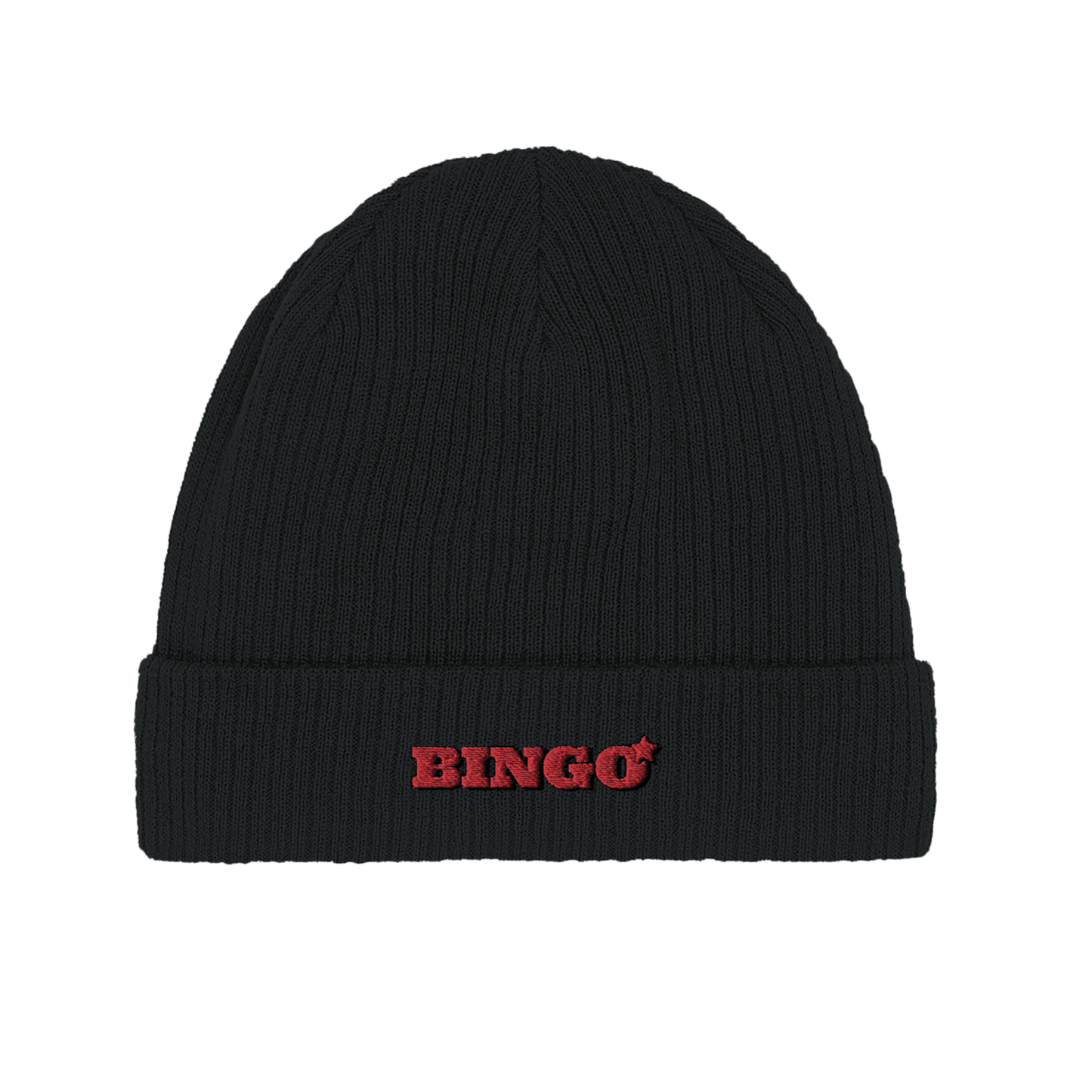 Classic Bingo Black Beanie