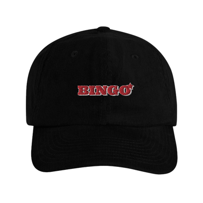 Bingo Black Courdroy Hat