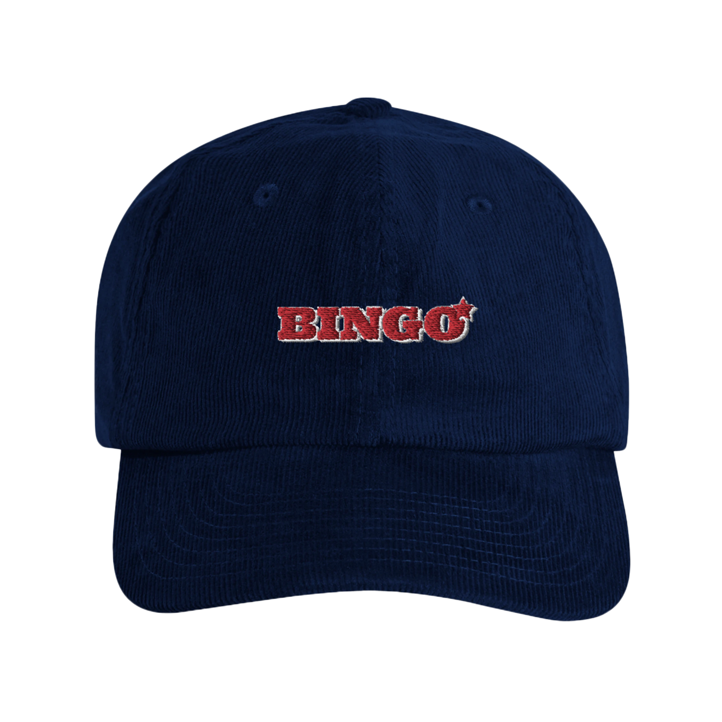 Bingo Navy Courdroy Hat