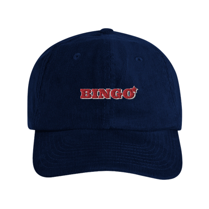 Bingo Navy Courdroy Hat