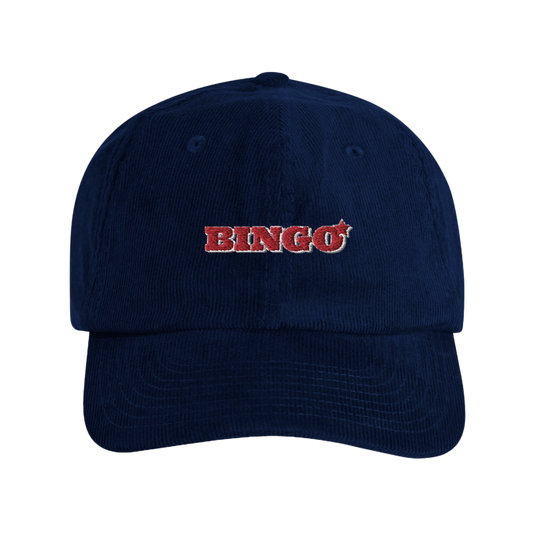 Bingo Navy Courdroy Hat