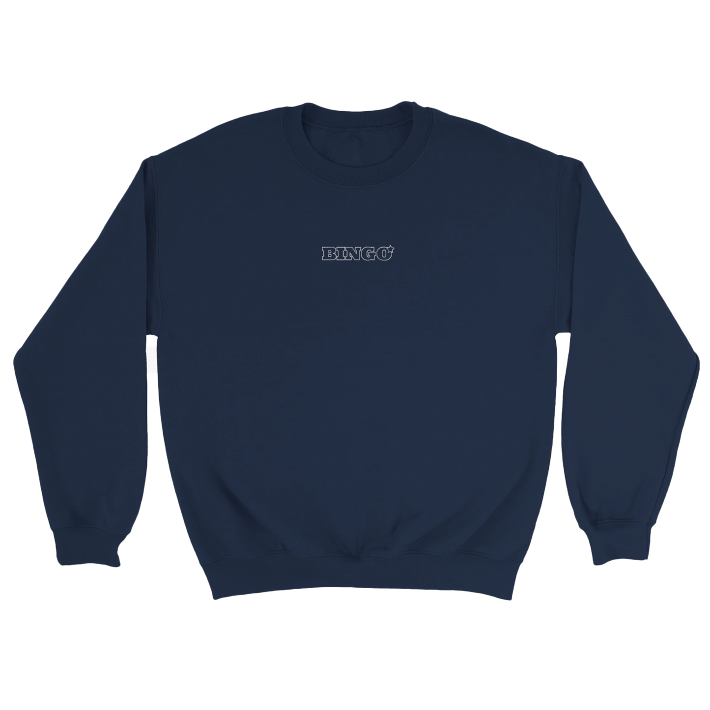 Bingo Outlined Navy Sweat