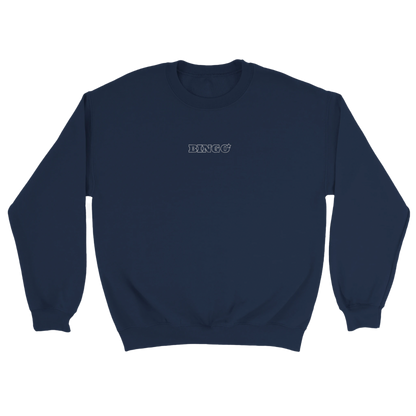 Bingo Outlined Navy Sweat