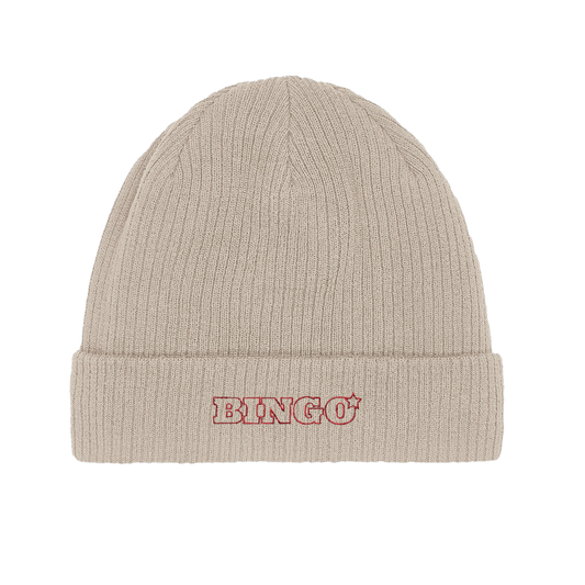 Outlined Bingo Sand Beanie